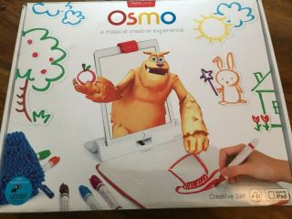 Osmo Creative Board Made For Ipad - Ages 4 - 12 With 4 Dry Erase Markers