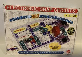 Electronic Snap Circuits Model Sc - 300 Elenco Electronics Inc.