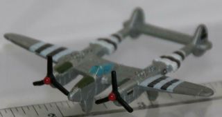 Micro Machines Aircraft Ww - Ii Lockheed P - 38 Lightning 1