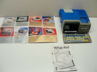 Vintage 1984 Vtech Whiz Kid Educational Toy Computer Learning System No Cards