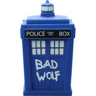 Doctor Who - Bad Wolf Tardis 6.  5 " Vinyl Figure