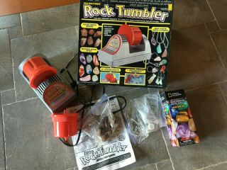 Rolling Stones Rock Tumbler,  National Geographic Rock Tumbler Refill Pack,