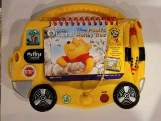 My First Leap Pad School Bus Learning System Includes Book And Cartridge