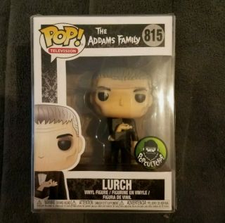 The Addams Family: Lurch | Funko Pop | Popcultcha Exclusive | 815 |,  Protector