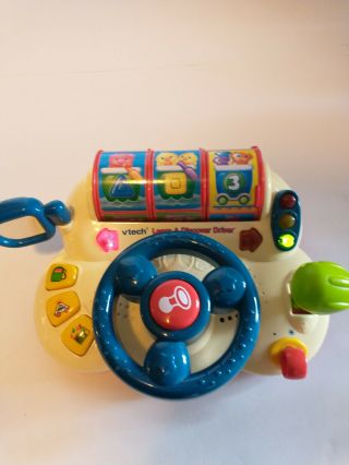 VTech Learn And Discover Driver Toddler Baby Toy Lights Sounds Shapes 3