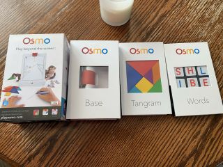 Osmo Genius Kit Gaming Kids With Base Tangrams And Words Fun
