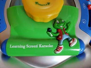 Leapfrog Learning Screen Karaoke Toy With Microphone 4 Games System Songs 2