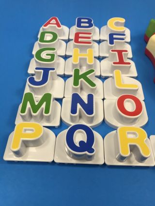 Leap Frog Tads Fridge Phonics Magnet Alphabet Apple Toy 26 Letters Great 2