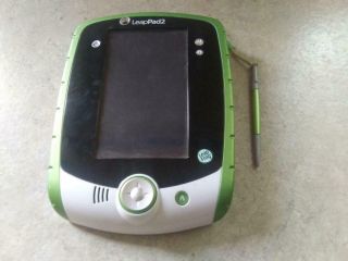 Leapfrog Green Leappad 2 System Tablet With Stylus Battery Operated