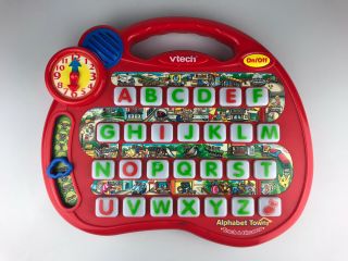 Vtech Touch And Discover Alphabet Town 8 Phonics Counting Educational Activities
