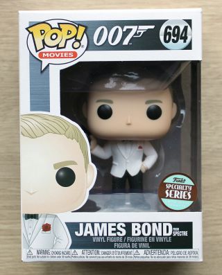Funko Pop James Bond From Spectre Daniel Craig,  Protector