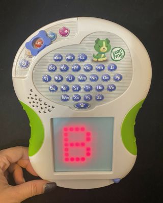Leap Frog Scribble And Write Alphabet Electronic Tablet Educational Lights