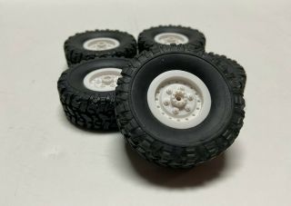 Wpl C14 1/16 - Scale Wheels And Tires (set Of 5)