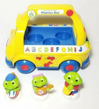 Leapfrog Learning Friends Phonics Bus Alphabet Complete With Leap,  Lily,  And Tad