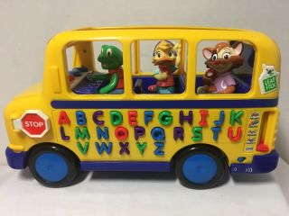 2001 Leap Frog Fun And Learn Phonics Bus Alphabet Electronic Learning Toy