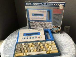 Vintage Video Technology Precomputer 1000 Vtech Educational Computer Toy 1988