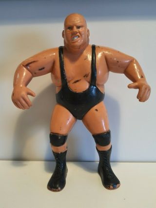 Wwf Ljn Wrestling Superstars King Kong Bundy Action Figure - 1985