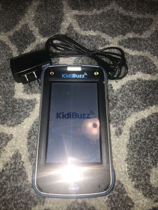 Vtech Kidibuzz Model 1695 Hand - Held Smart Device For Kids Black Kidi Buzz 7.  E1