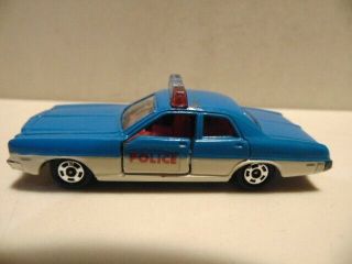 Tomy Tomica Dodge Coronet Custom Police Car -,  No Packaging