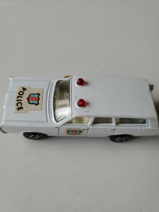 Vintage Matchbox Mercury Police Car No 55 Made In England 1971