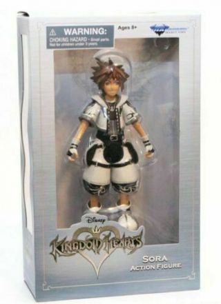 Diamond Select Toys Kingdom Hearts Disney Sora Action Figure Gift Idea Rare
