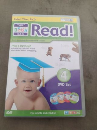 Your Baby Can Read Dvd Set Includes Volumes 1 - 4