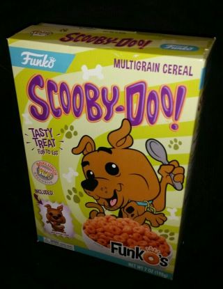 Funko Cereal With Pocket Pop Scooby Doo With Outer Case