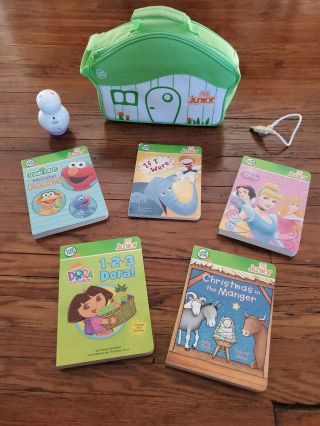 Leap Frog Tag Junior Reader,  Pink,  With Case And 5 Books