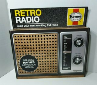 Haynes Build Your Own Retro Radio Kit Complete