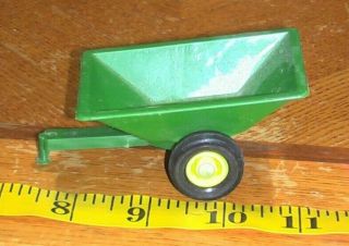 Ertl 1/16 John Deere Plastic Lawn & Garden Cart Wagon Mower Tractor Farm Toy