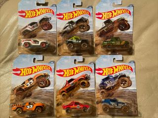 Hot Wheels Rally Sport Series Complete Set Of 6 Check Pictures