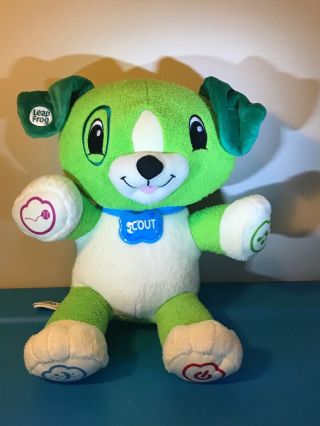 Leap Frog My Pal Scout Interactive Talking Puppy Dog Plush Educational See Video