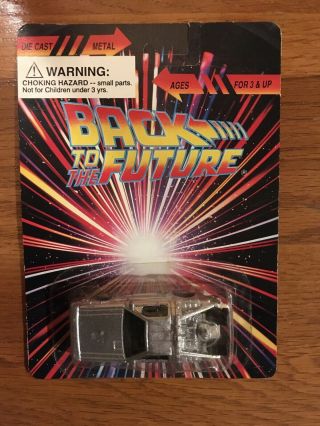 Back To The Future Die Cast Car Unpunched