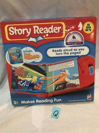 Story Reader read - along Finding Nemo book and cartridge Box Learning Toy 2