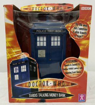 Doctor Who Tardis Talking Money Box,  2002