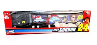 Nascar Jeff Gordon 24 Hendricks Pepsi Dupont 1:64 Diecast Trailer Rig