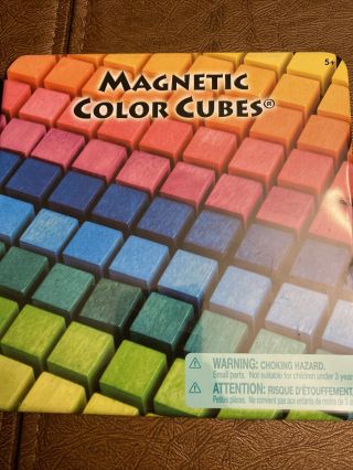 Magnetic Color Cubes By The Orb Factory,  2010 - Euc