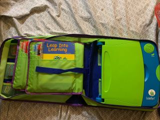 Leapfrog Leappad Learning System 2001,  Books And Cartridge 