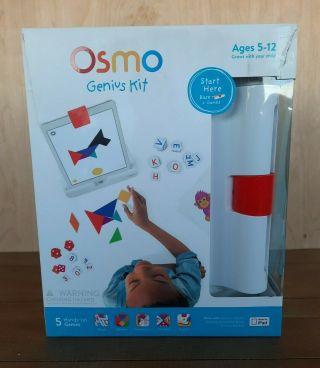 Osmo Genius Kit Gaming Kids Education System For Ipad - Multicolor - - Open Box