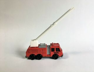 Tonka Fire Truck 1992 Small Fire Engine Metal Body Ladder Lifts