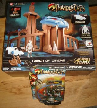 Bandai Thundercats Tower Of Omens And Tygra Exclusive Card