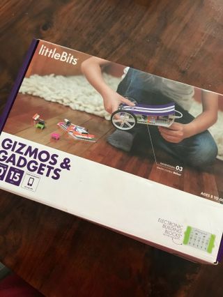 Littlebits Gizmos & Gadgets Kit 1st Edition Complete 14 Bits