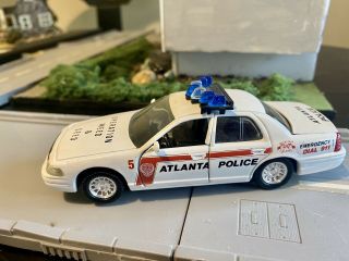 Road Champs Diecast Car Police Series 1 Atlanta Police Limited Edition 1/43