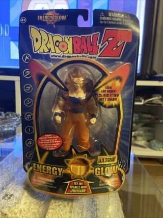 Dragon Ball Z Energy Glow S.  S.  3 Goku (irwin Toy 2002)