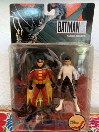 Robin (tim Drake) & Damian Wayne Batman And Son Action Figure 2 Pack Dc Direct