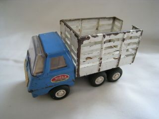 Vintage Tonka Mini Stake Bed Dump 5 " Steel Truck