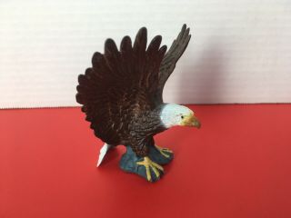 Schleich 16707 Bald Eagle,  Spread Wings Retired - Bird Of Prey
