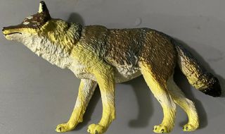 Vintage 1990 Timber Wolf Wildlife Figure Safari Ltd Educational Animal Toys