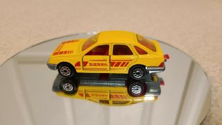 Majorette No 272 Ford Sierra Yellow France (never Played With)