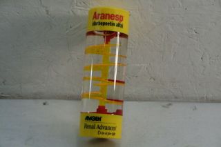 Aranesp Liquid Motion Bubbler Spiral Cylinder (yellow,  Red)